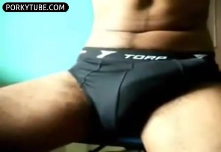 Gay strip and masturbation 7