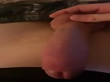Ado gay éjaculant fort au lit