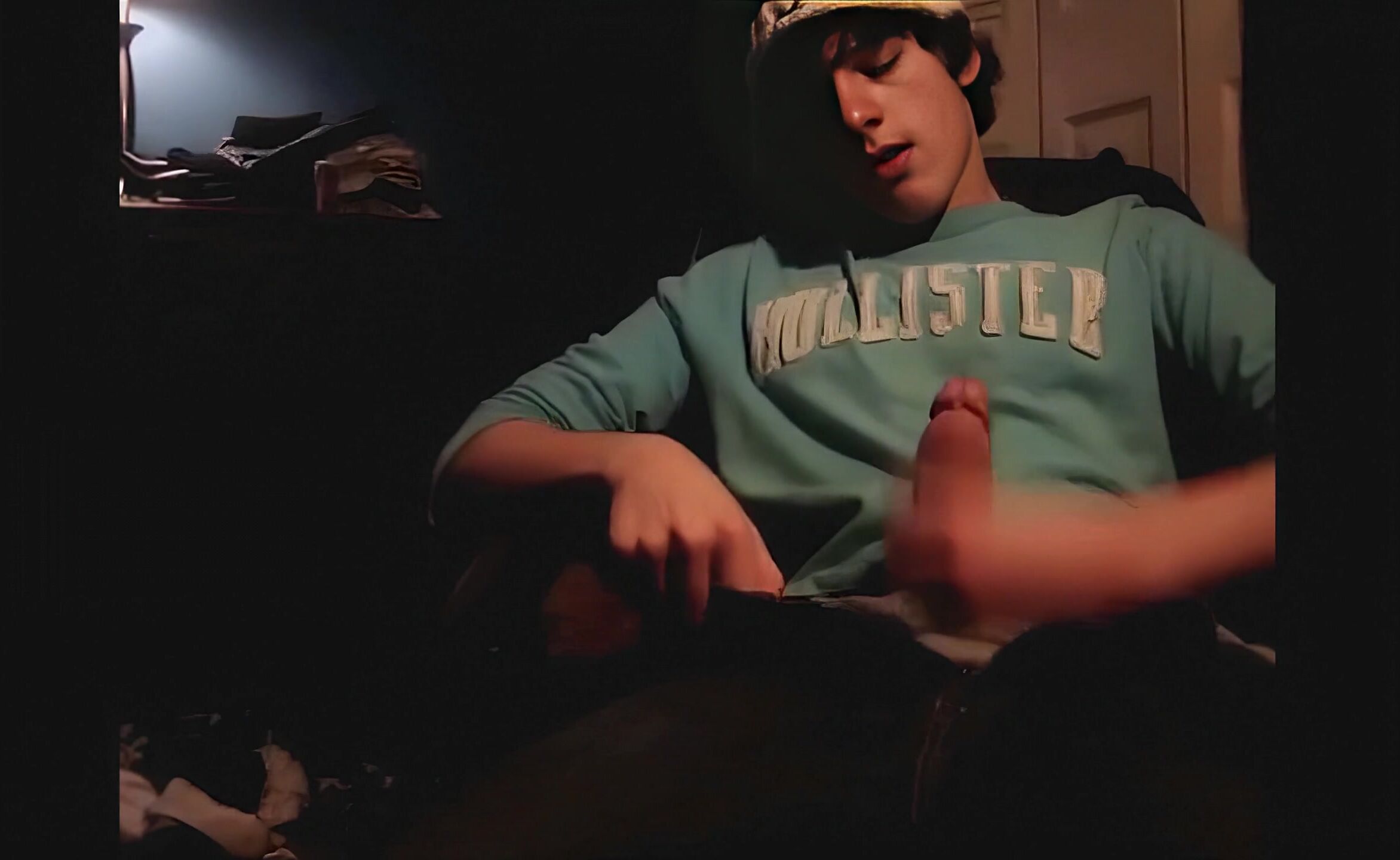 Gbt college boy's porn jerks off _ ai enhanced