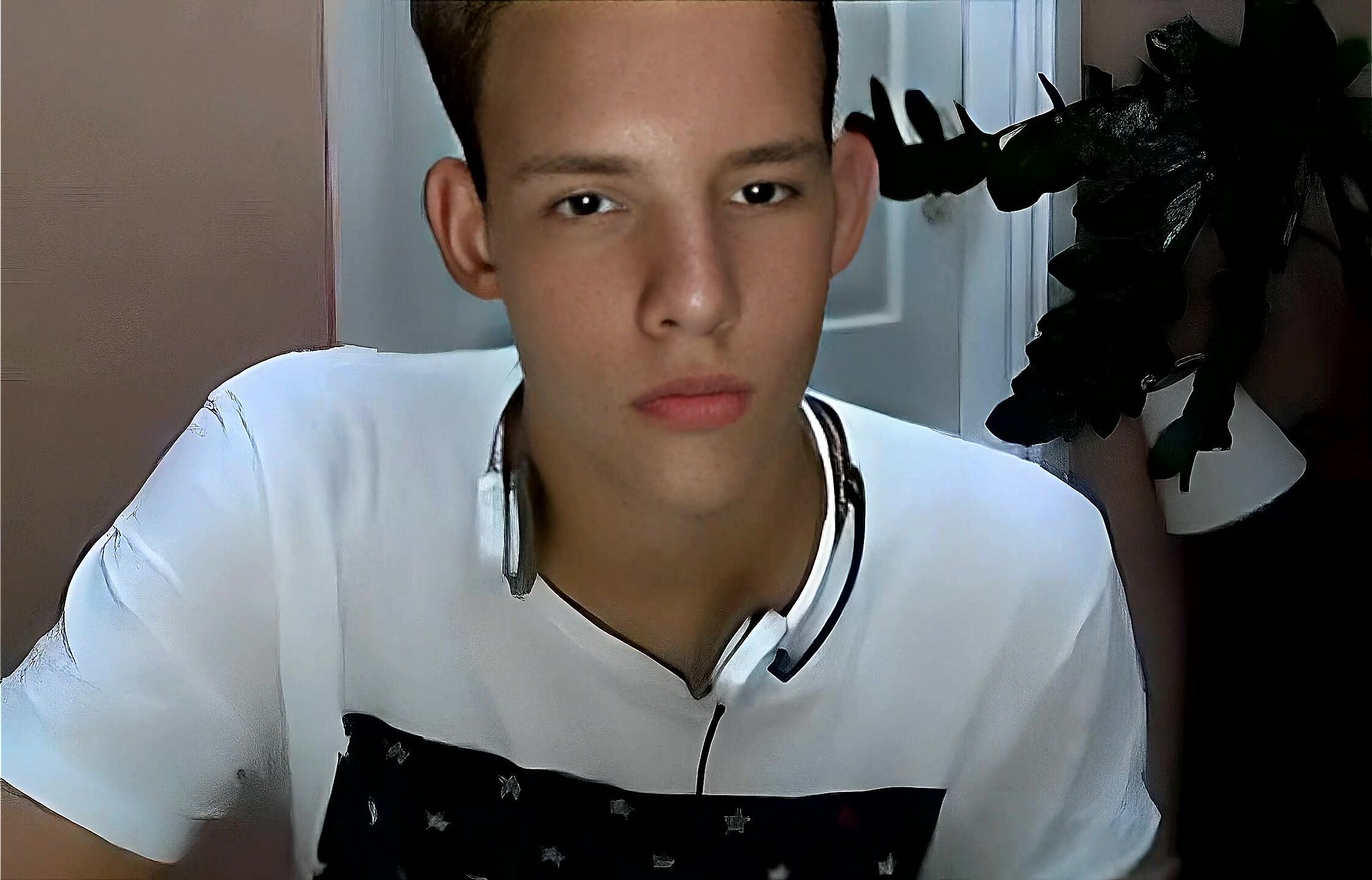 Gbt blond guy exposes uncut cock in intense boys porn