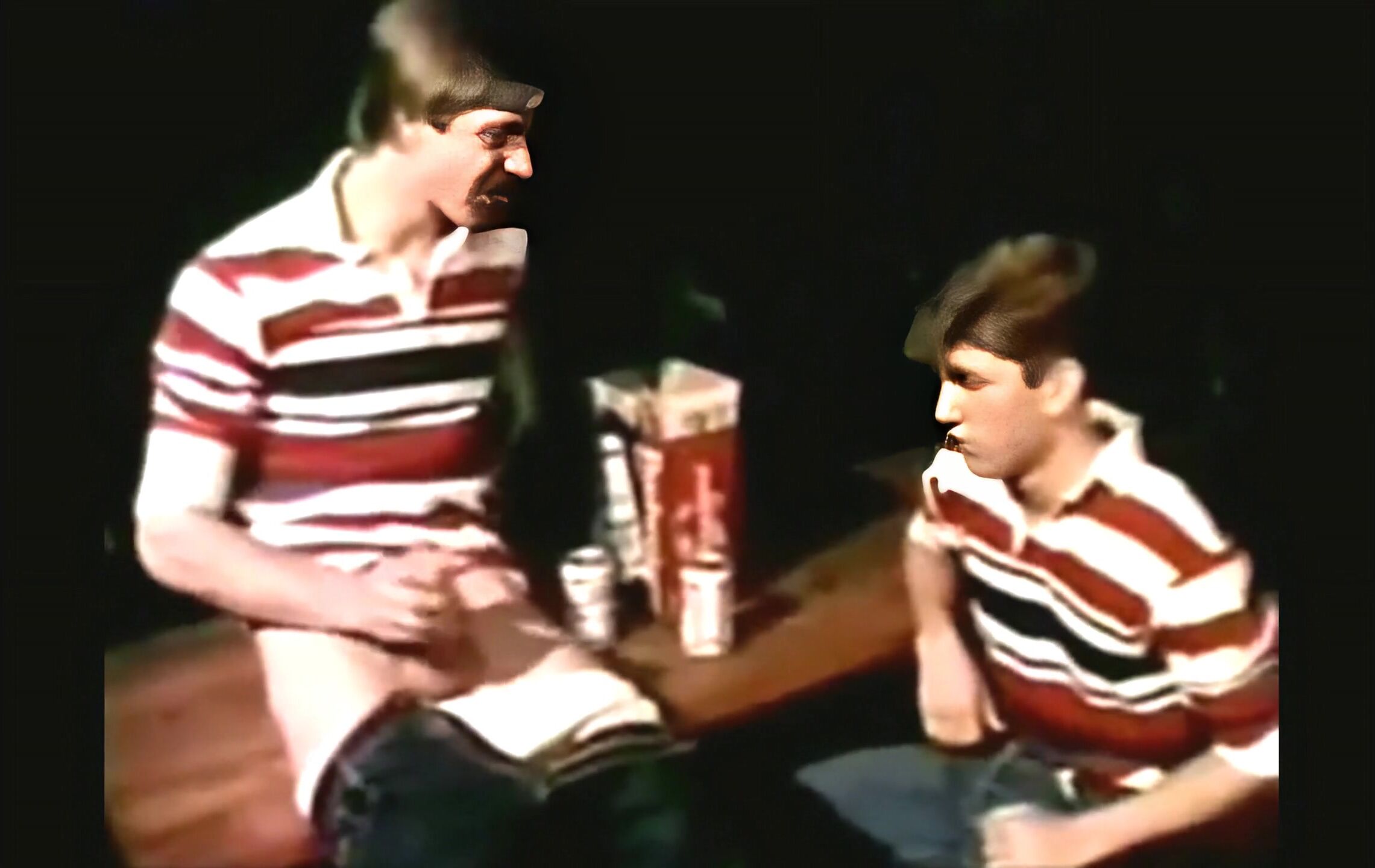 Gbt sucking off each other - vintage - ai enhanced