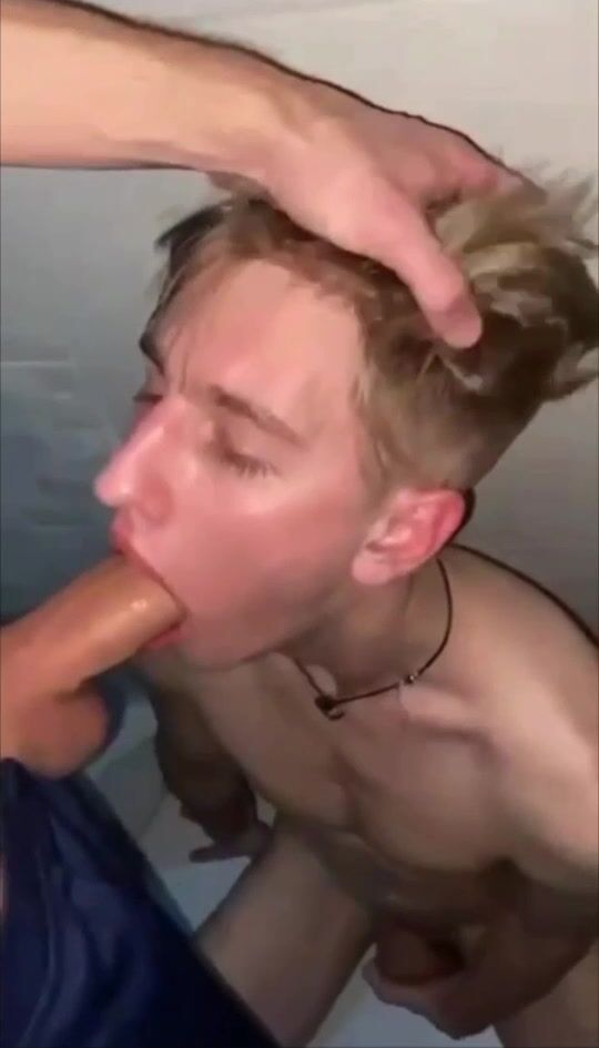 Andreas enjoys rough german cock sucking