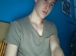 Alemán lindo se corre en cámara, polla grande y culo redondo sexy