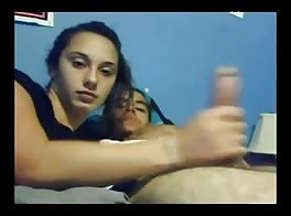 Amateur couple girl takes big cock hard