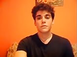 Girl watches me stroke my cock and cum for boys porn