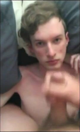 Teen twink gets a facial from friend