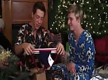 Twink xmas boys get good gay action