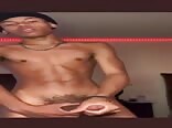 Handsome boys cum hard in porn action
