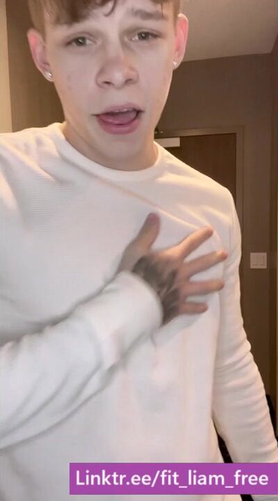 Muscular blond teen jerks fat dick