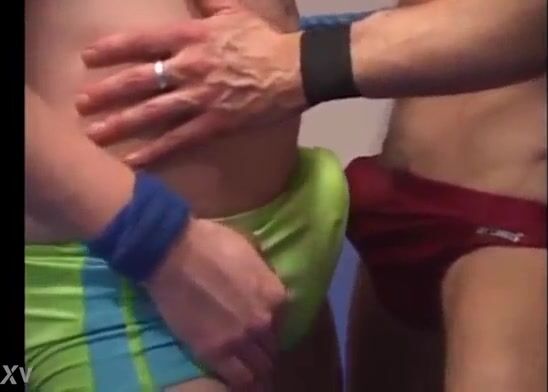 Speedo fighting hardon gay porn videos
