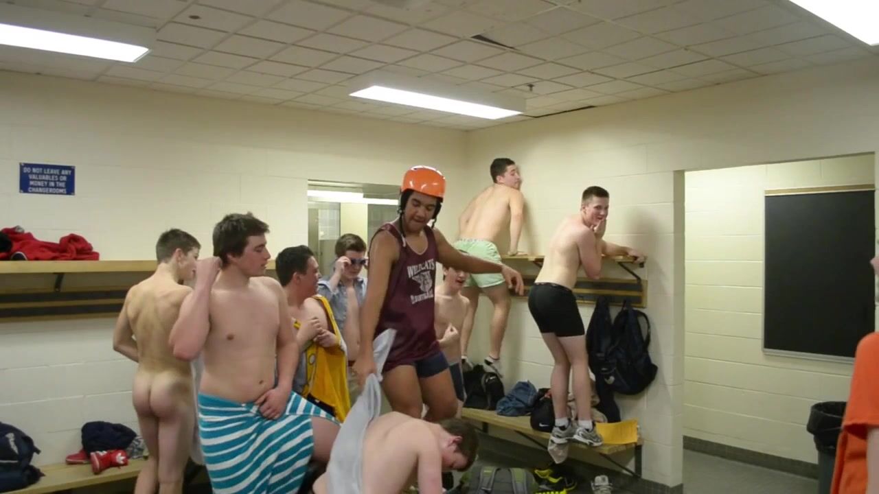 Harlem shake locker room