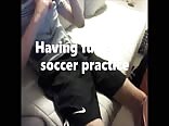 Soccer twinks have hot fun after practice