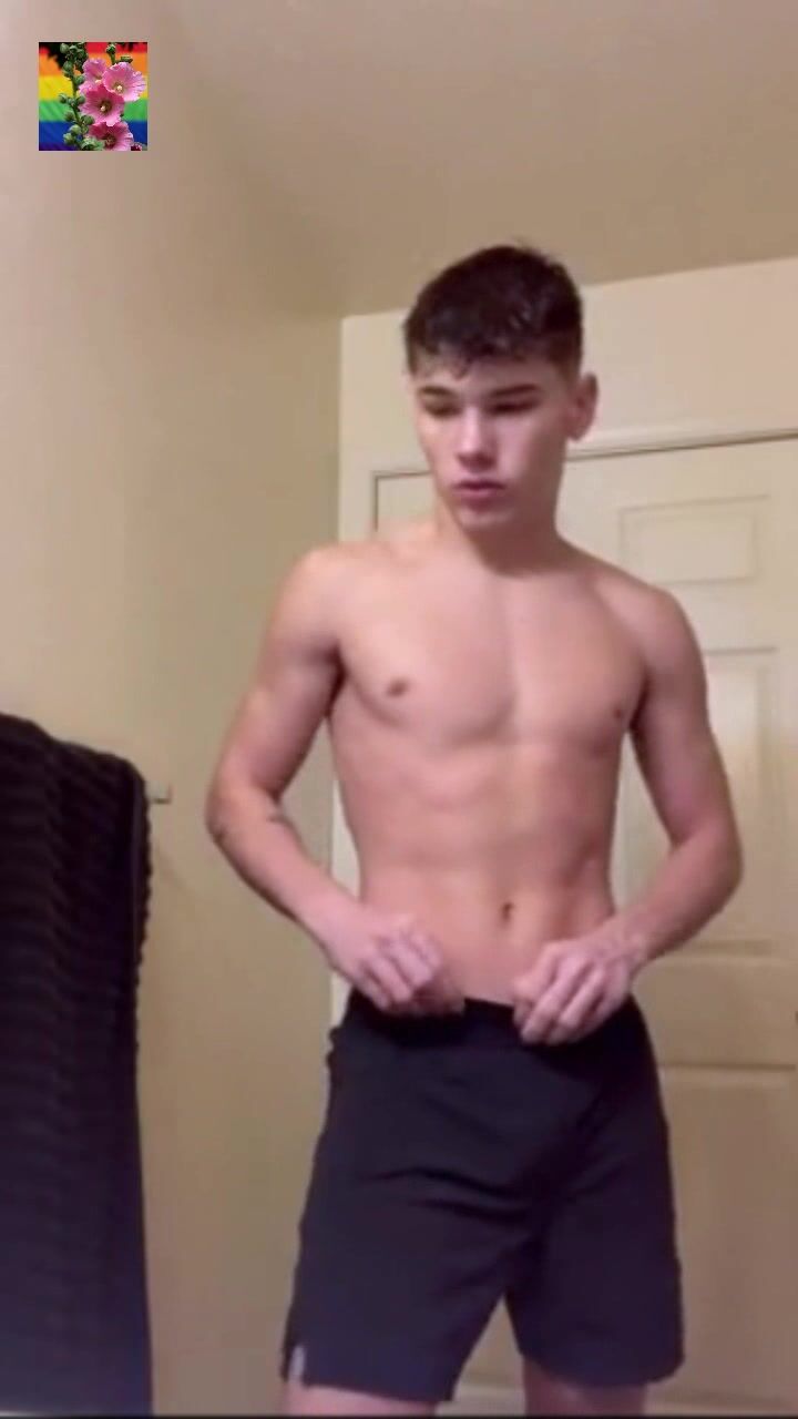 Dress up twink in hot bareback action