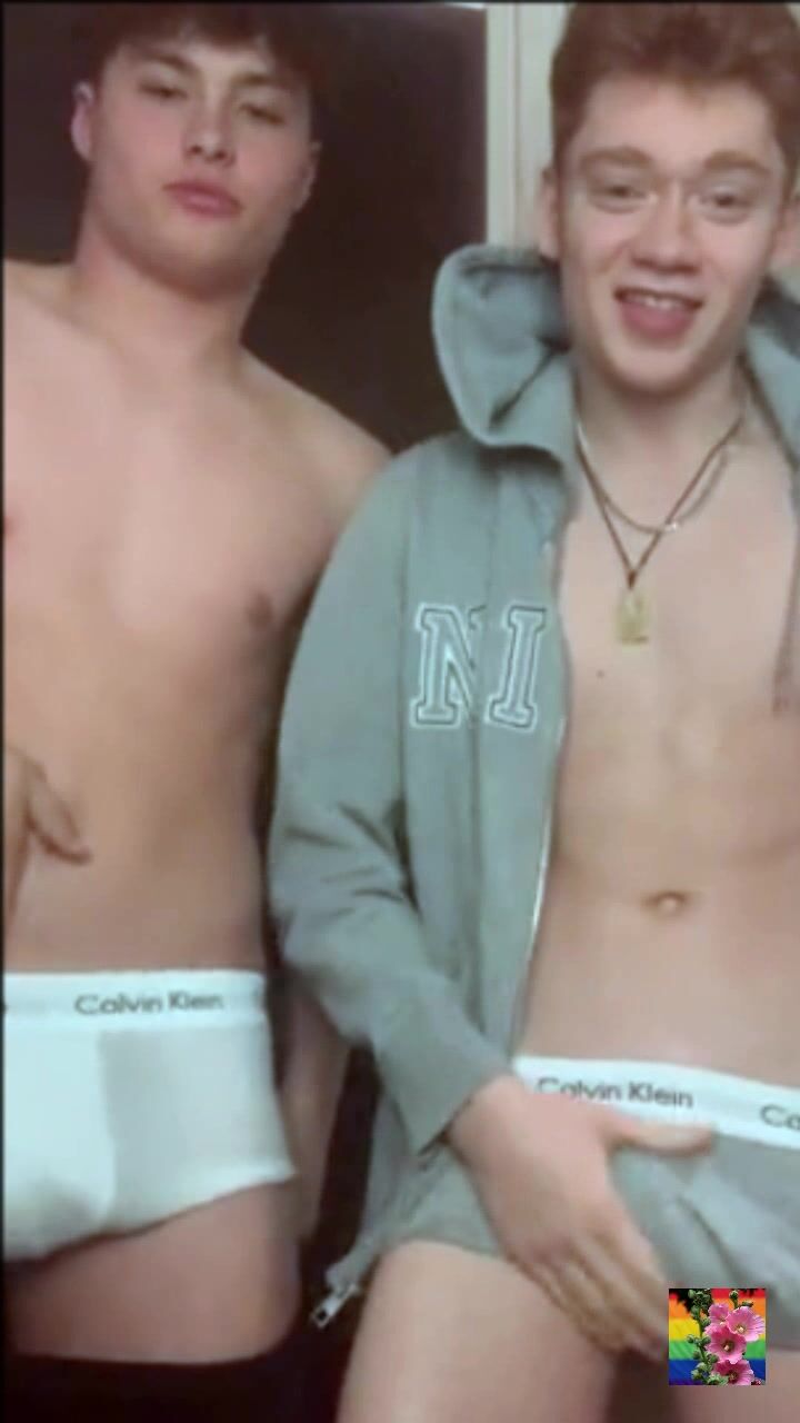 Fun boys perform on cam