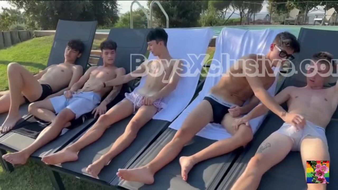Hbw outdoor orgy