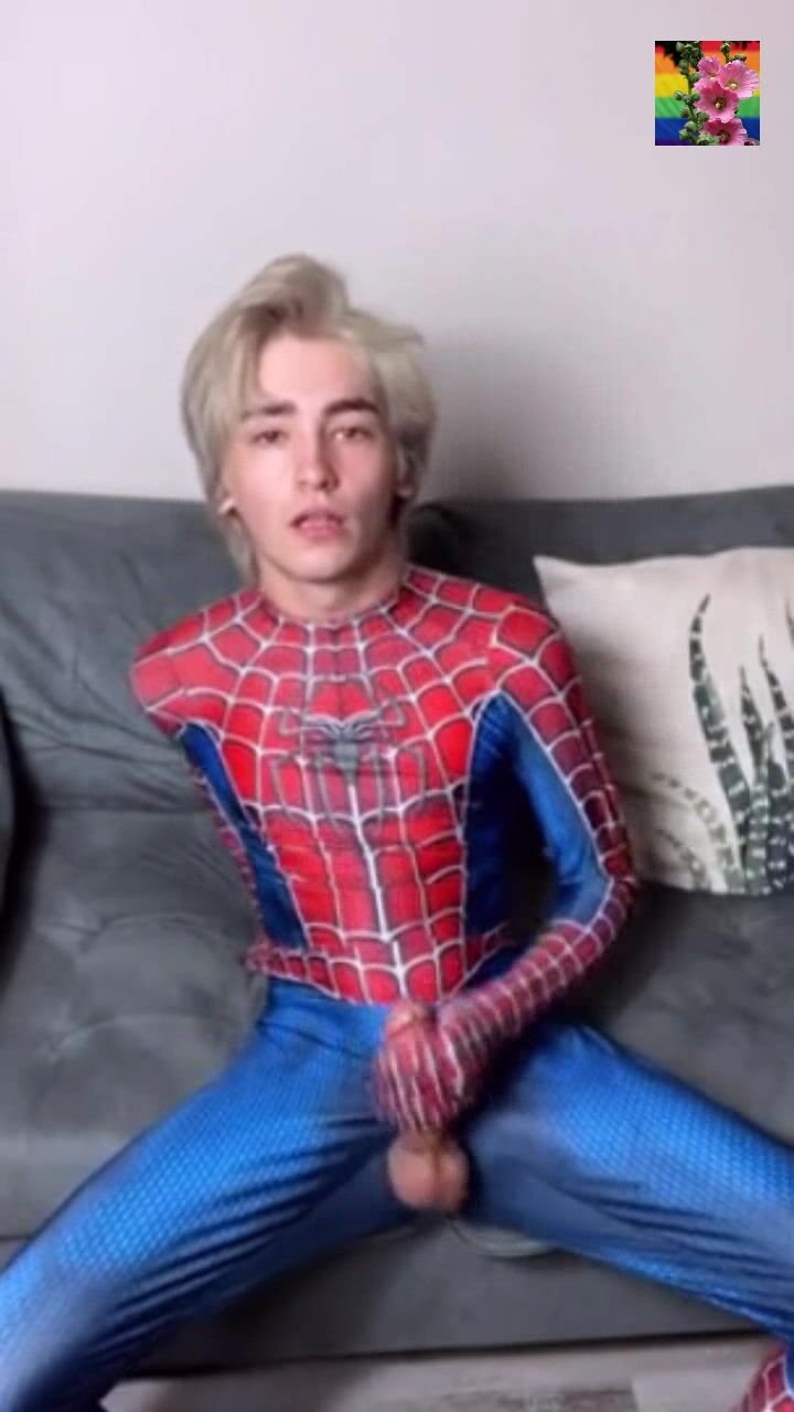 Spiderman spritzt heftig