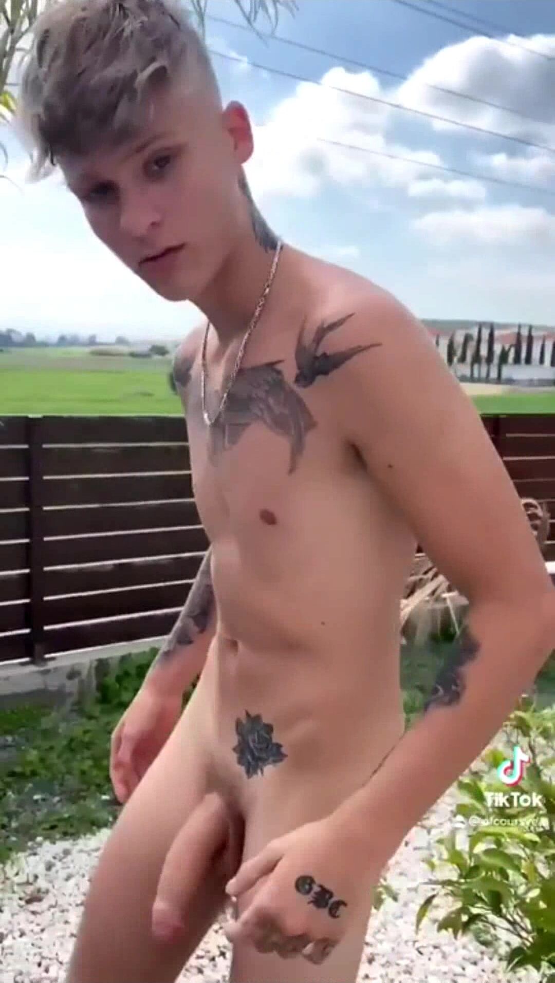 Tiktok twink rides muscle daddy bareback 4