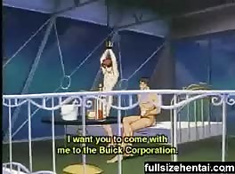 Hentai gay atado a cuatro patas es follado a pelo
