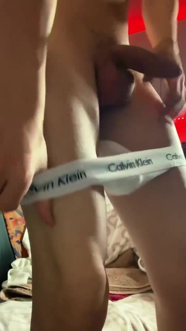 Twink cam boys show off his calvins