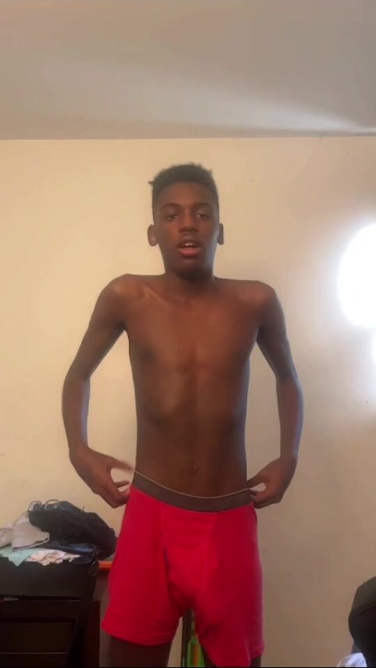 Charming twink's first selfie video for gay dating site