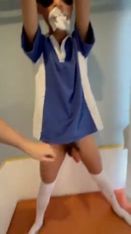 Halloween twink rides muscle daddy bareback