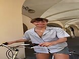 Holidays in crema twink tube
