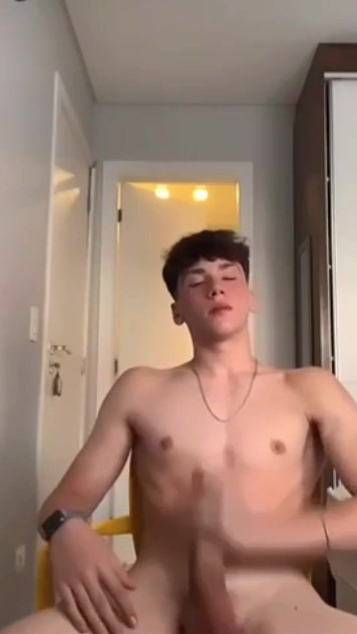 Home wank session