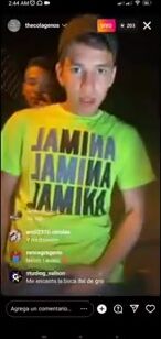 Hood sale en vivo en ig, se pajea el músculo verga para papi