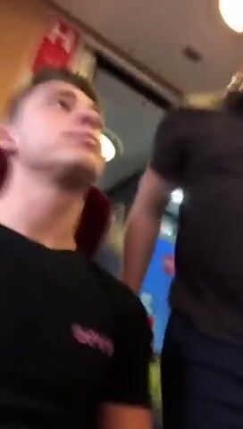 Horny guy on the train