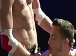 Hot jock hunks in hardcore sex action