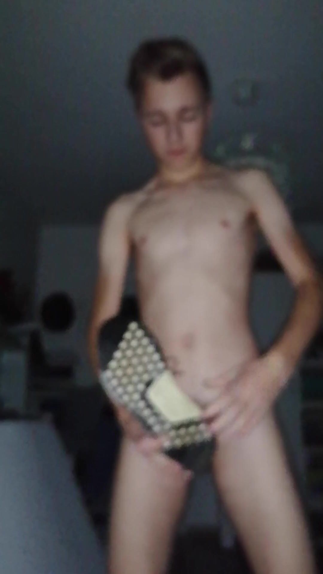 Hot 18yo teenboy pounds his nmd