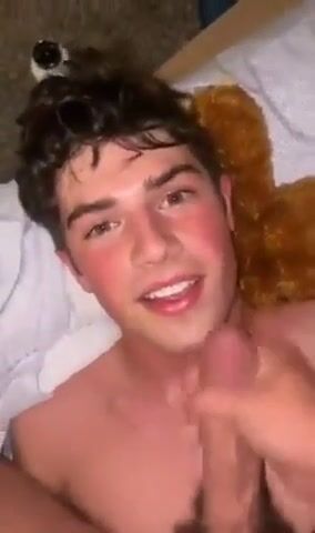 Twink son gets daddy's muscle cock bareback facial