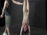 Hot boy tied up and used hard