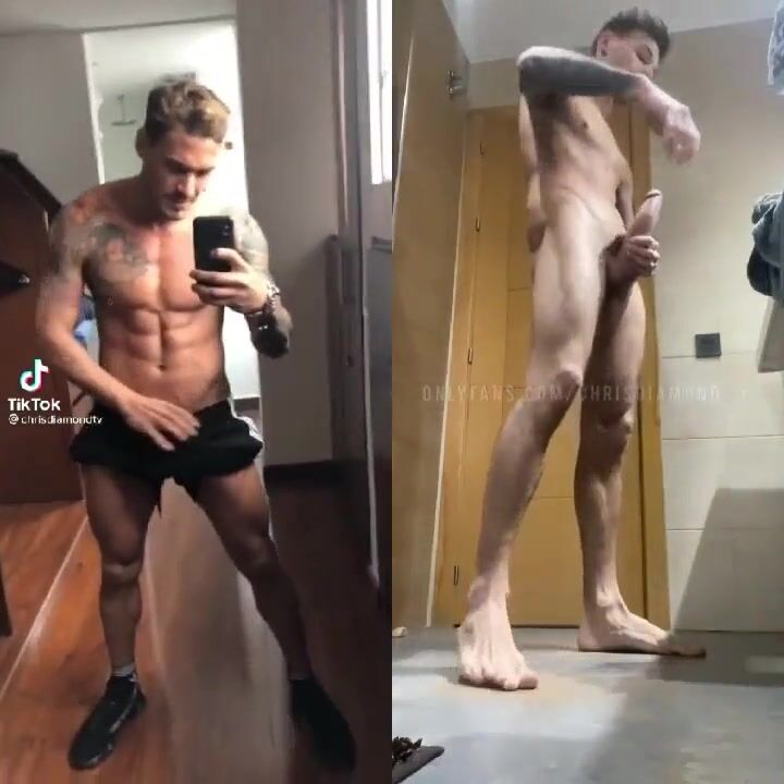 Naked hunk boy jerking hot guys porn