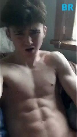 Hot cute teen twink cam cum
