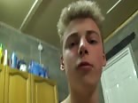 Hot guy working out