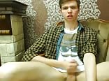 Hot horny boy cums on cam