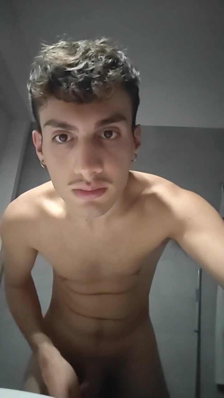 Chico cam italiano se pone caliente