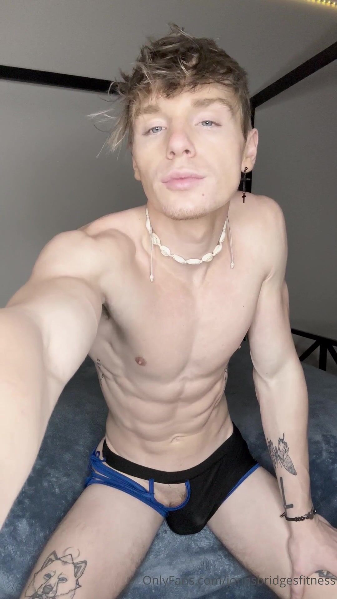 Hot jonan jerks off and cums