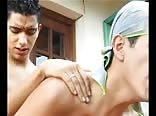 Latin boys suck and fuck with hot cum loads