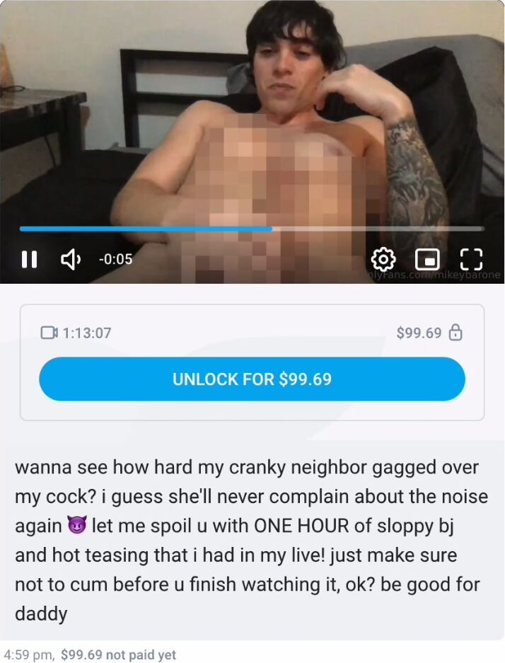 Mikey barone raw sextape clip