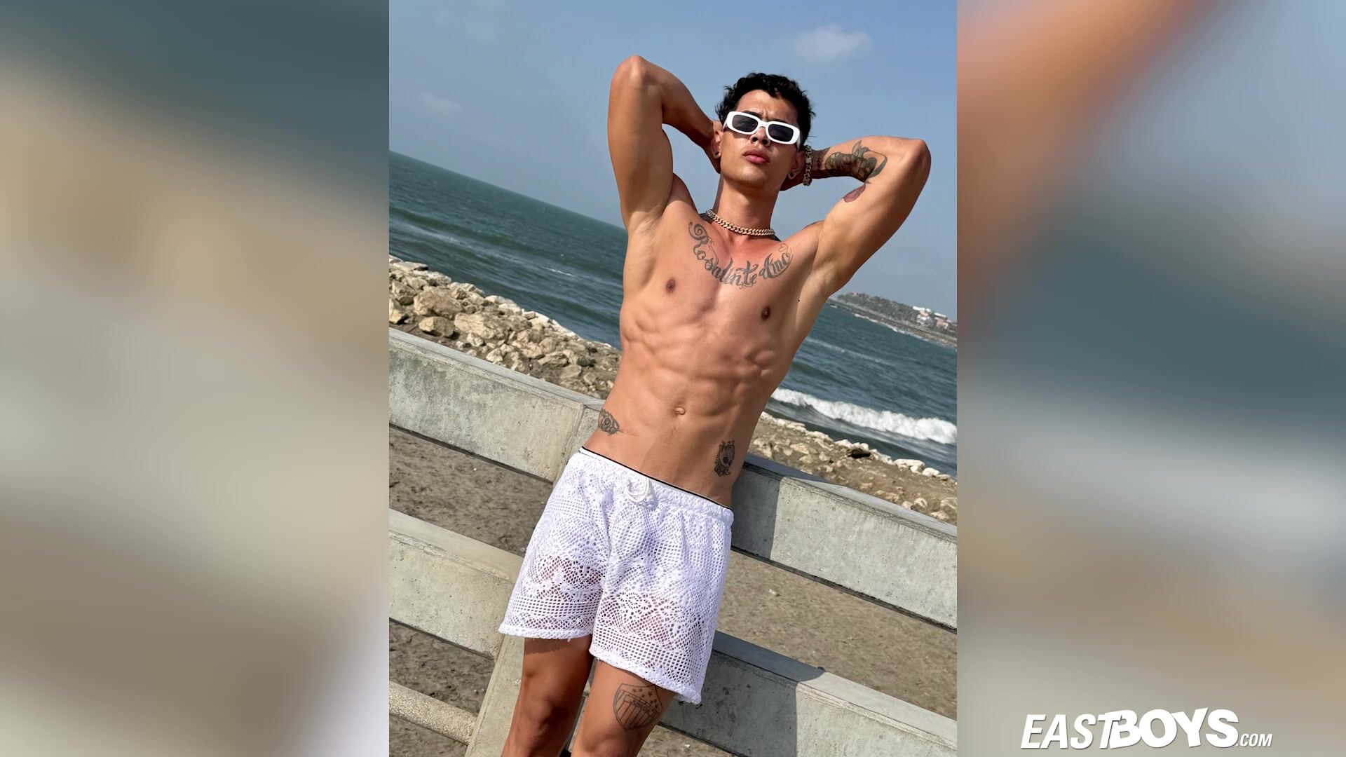 拉丁肌肉帅哥chris heria的照片
