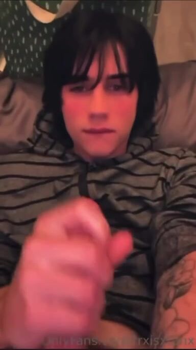 Hot of guy wanking hard 8
