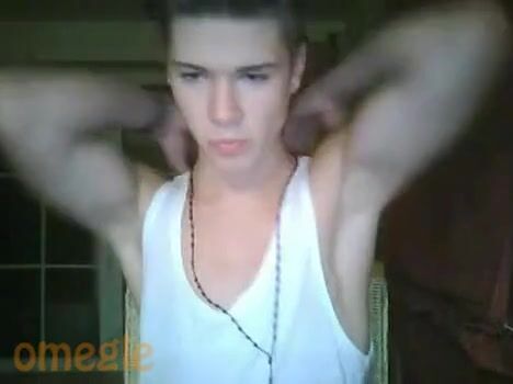 Hot ommegle boy talks long & cums in seconds