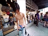 Asian twink gets hot queer action