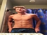 Twink shows off his hot body