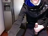 Hottie getting off in the kitchen boys porn