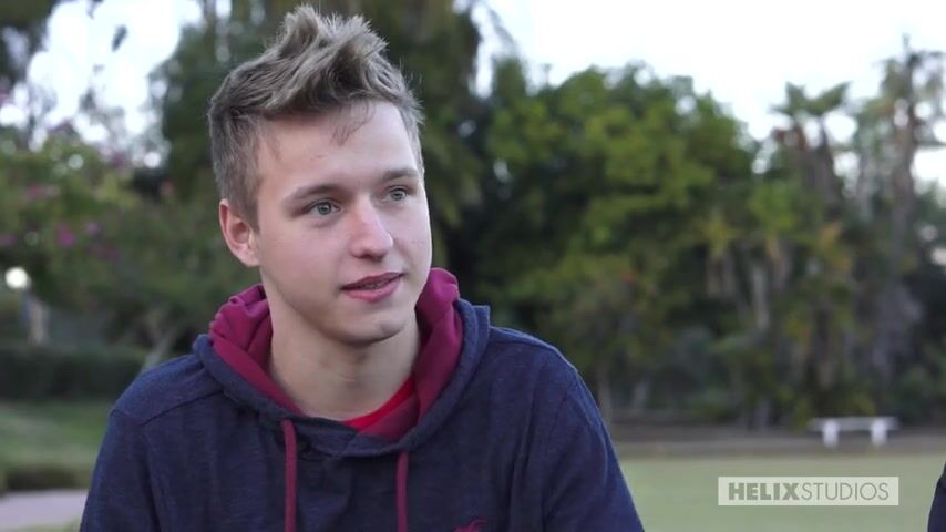 Introducing twink to raw daddy cock
