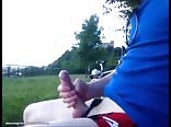 Twink rides daddy's bare muscle cock