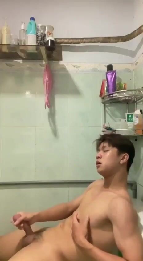 I'm gonna jerk-off in the bathroom, brb